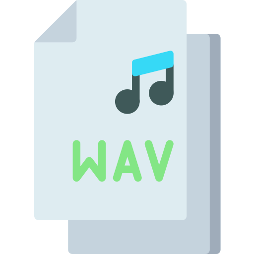 Wav icono gratis