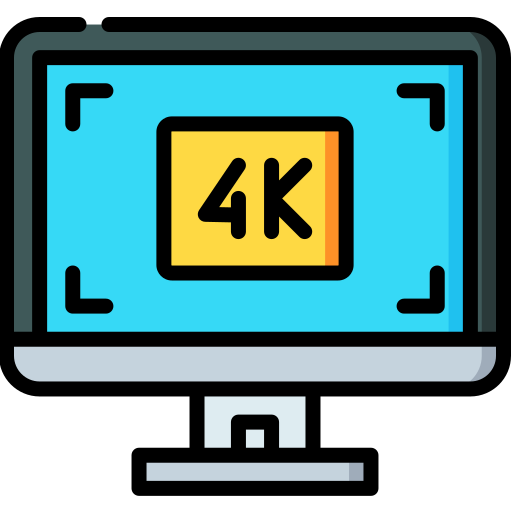 4k icono gratis