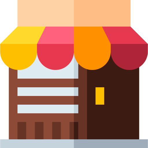 Butcher shop Basic Straight Flat icon