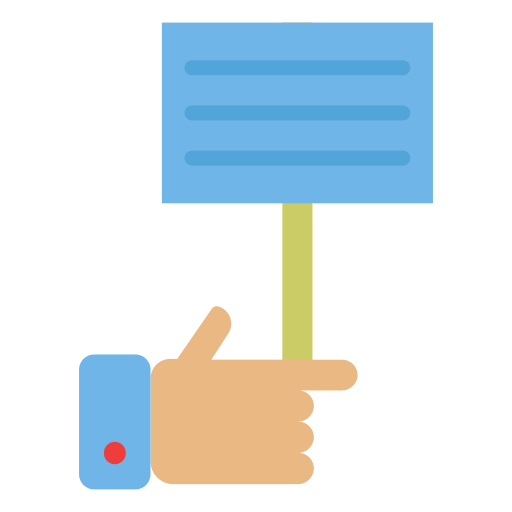 campaña icono gratis