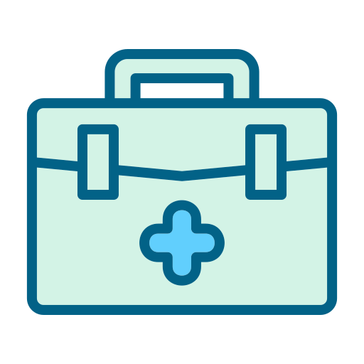 maletín médico icono gratis