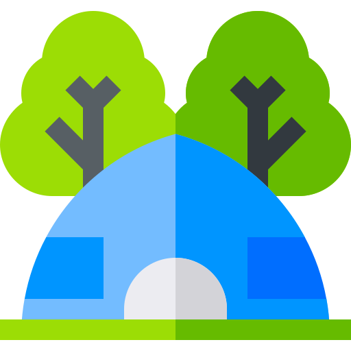 Campamento icono gratis