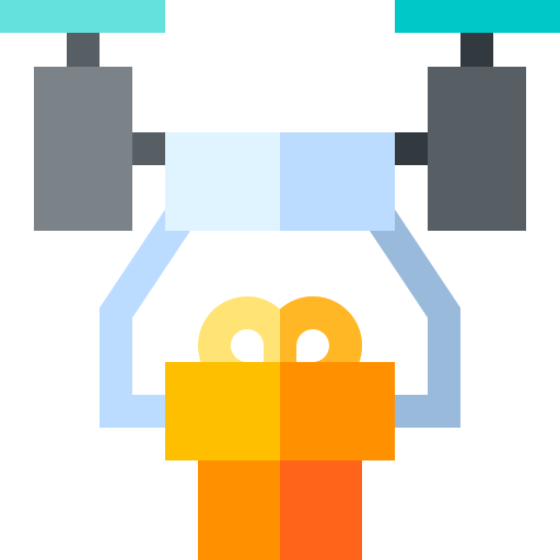 Drone free icon Drone free icon
