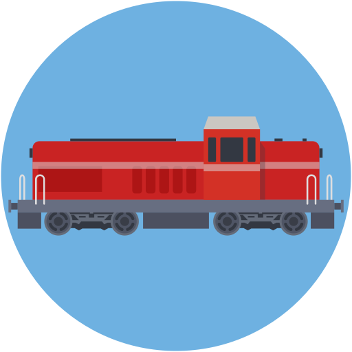 trem grátis ícone