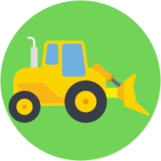 tractor icono gratis