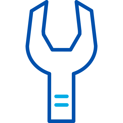 llave inglesa icono gratis