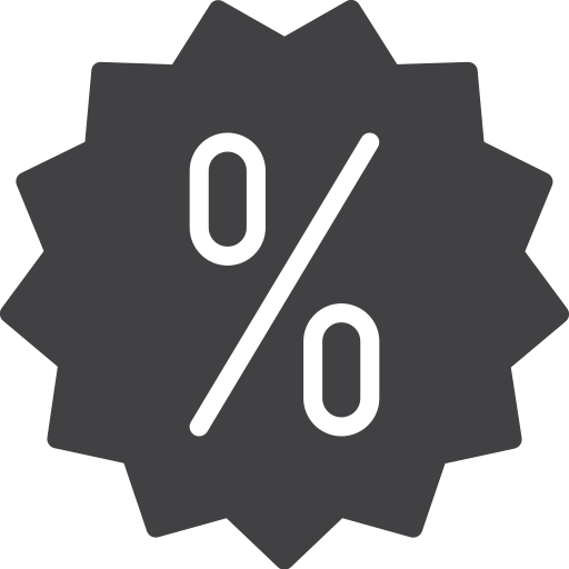 descuento icono gratis