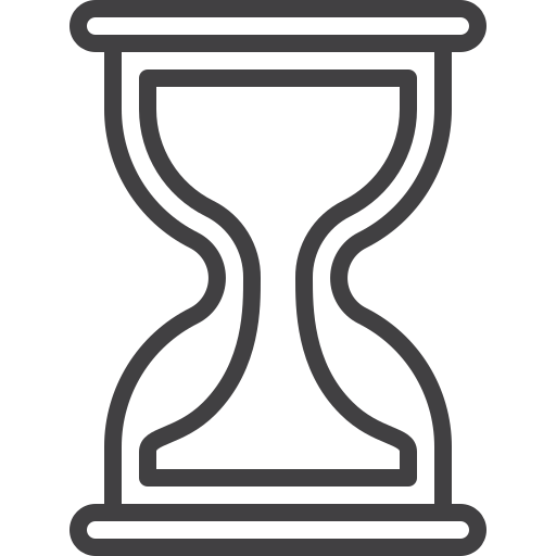 reloj de arena icono gratis