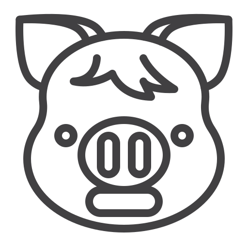 cerdito icono gratis