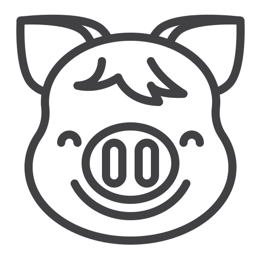 cerdito icono gratis