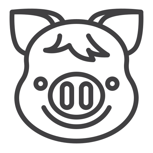 cerdito icono gratis