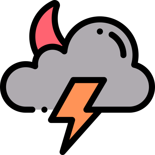 Tormenta icono gratis