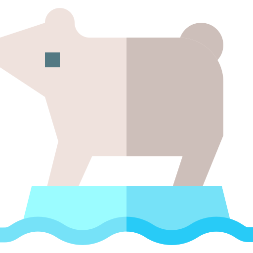 Oso polar icono gratis