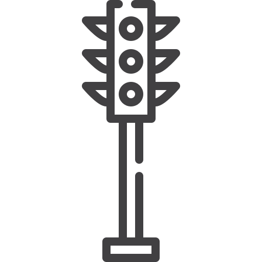 Traffic free icon