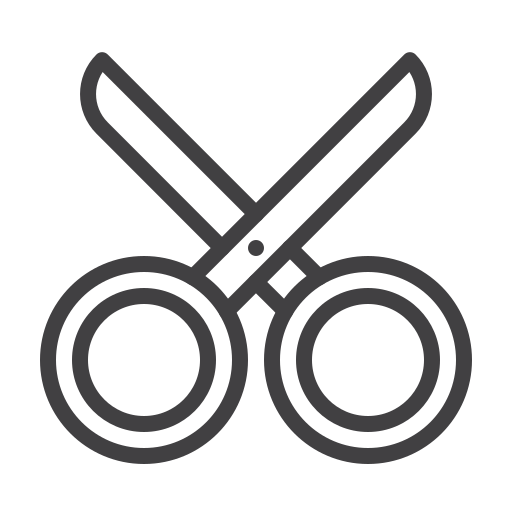 couper Icône gratuit