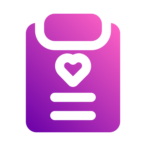 informe médico icono gratis