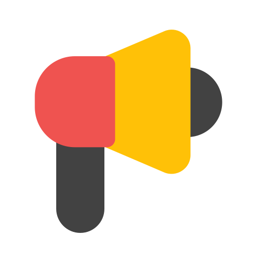 campaña icono gratis