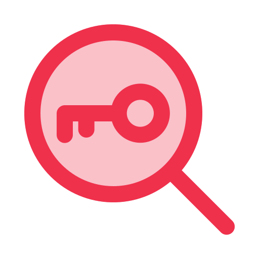 palabra clave icono gratis