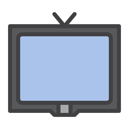 télévision Icône gratuit télévision Icône gratuit