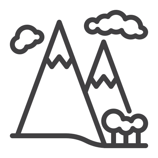 montaña icono gratis