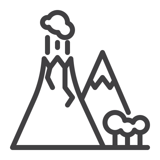 montaña icono gratis
