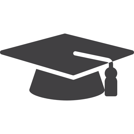 graduación icono gratis