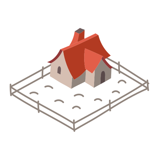 village Icône gratuit