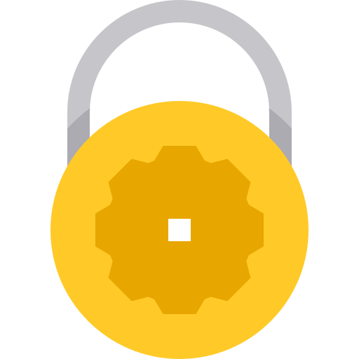 Padlock free icon