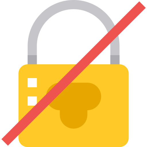 Candado icono gratis