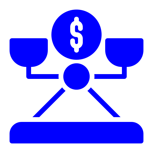 Balance scale free icon Balance scale free icon