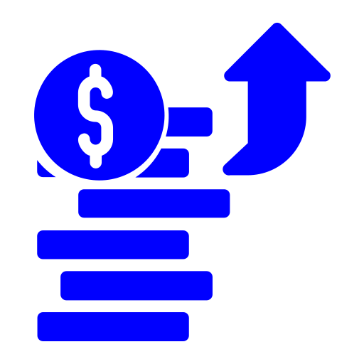 ganancia icono gratis