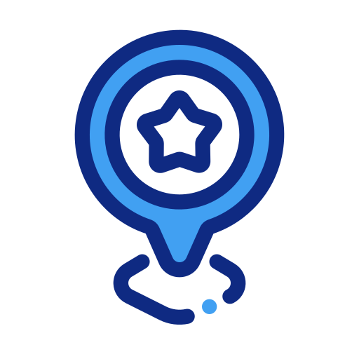 Favorite location free icon