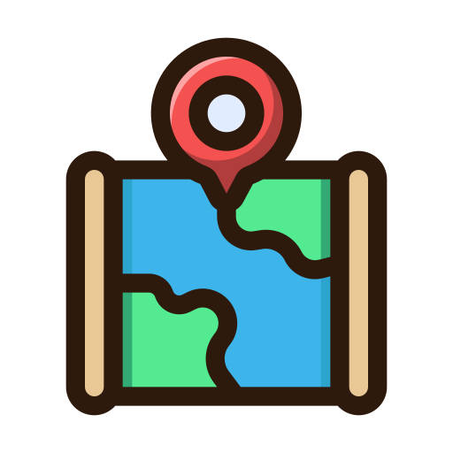 mapa icono gratis