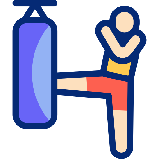 kick boxing icono gratis