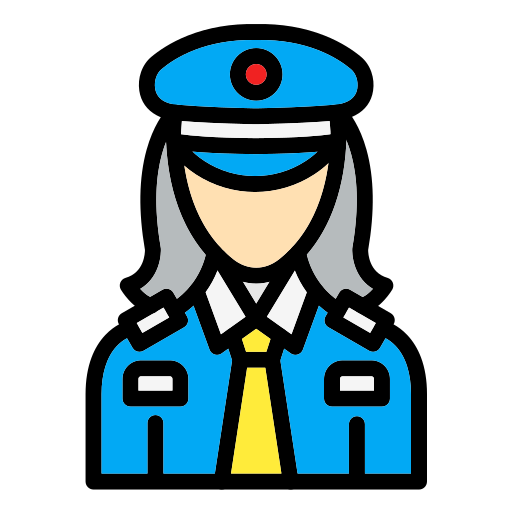 policía icono gratis