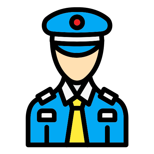 policía icono gratis