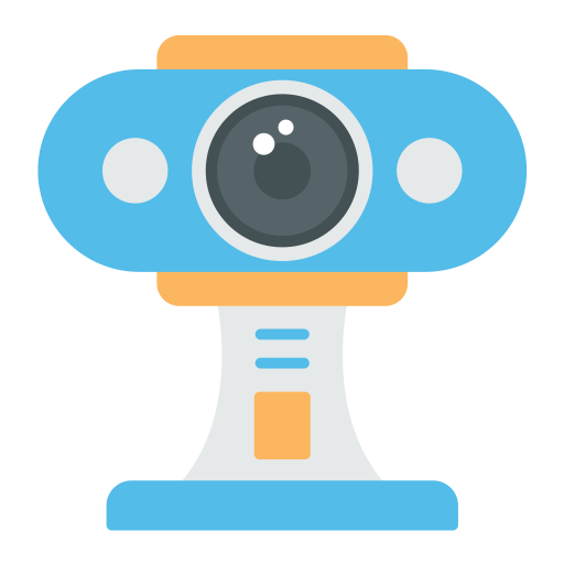 cámara web icono gratis