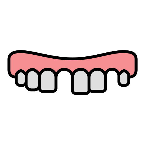 prótesis dental icono gratis