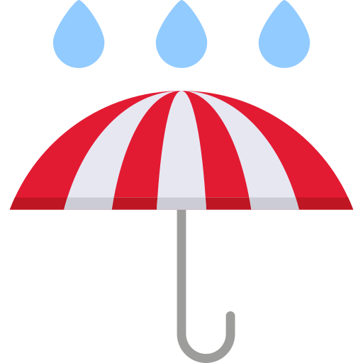 Зонтик бесплатно иконка