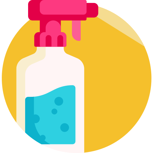 Spray free icon