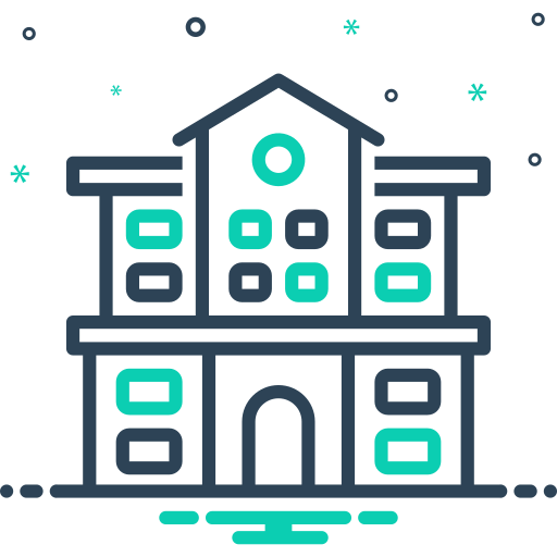 학교 무료 아이콘