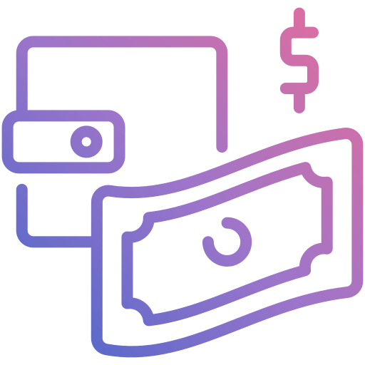Cash balance free icon