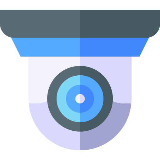 Cctv Basic Straight Flat icon