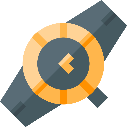 reloj de pulsera icono gratis