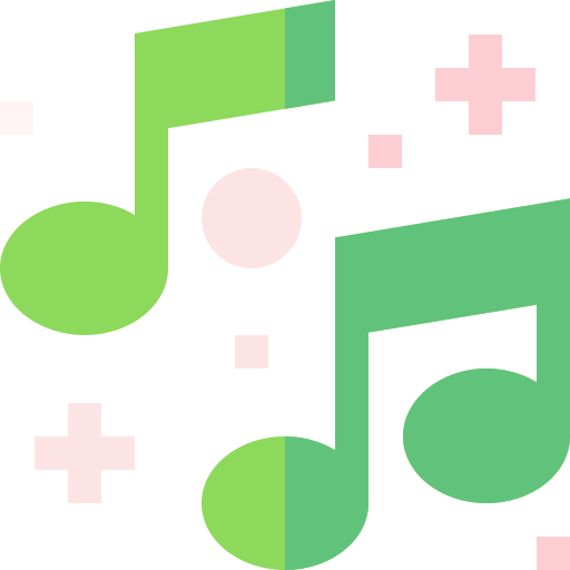 notas musicales icono gratis