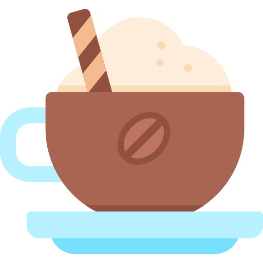 Capuchino icono gratis