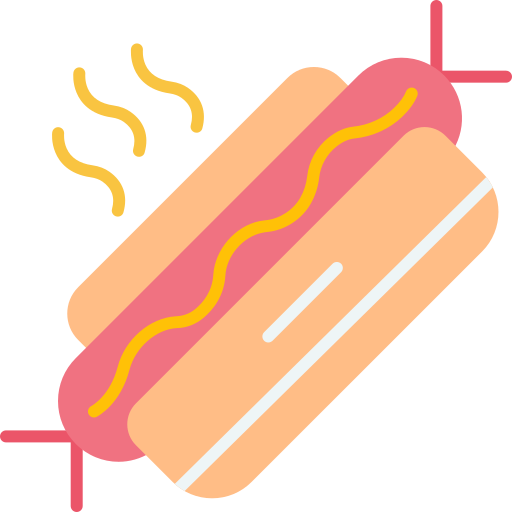 hot dog icono gratis