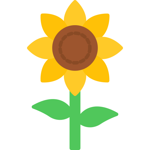 girasol icono gratis