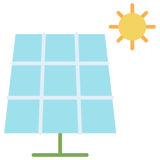 panel solar icono gratis