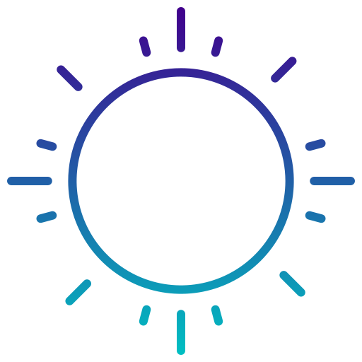 Sun free icon